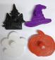 Preview: HALLOWEEN Cookie Cutter Stamp Set Ausstechformen 4 Teile Import USA
